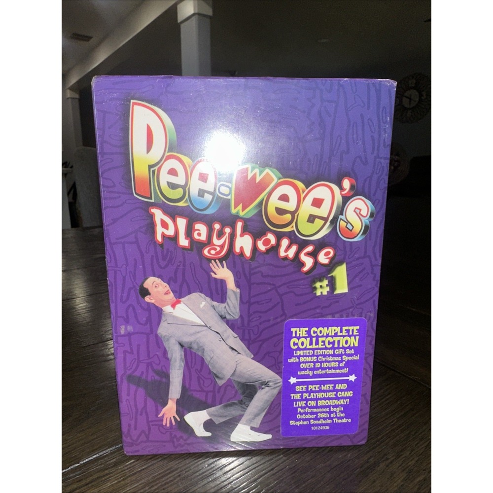 Pee-Wee's Playhouse-The Complete Collection All‎ 5 Seasons + Christmas-  SEALED